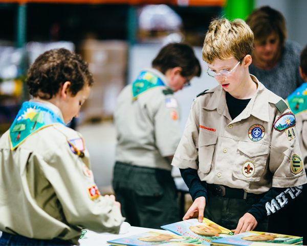Boy Scouts Volunteering