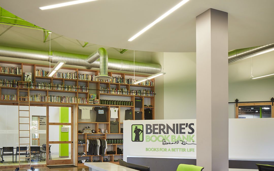 More Books, More Volunteers with Bernie’s Book Bank Expansion
