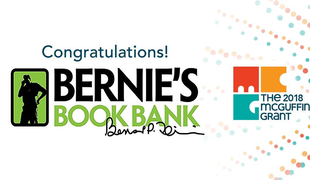 Bernie’s Book Bank receives 2018 McGuffin Grant