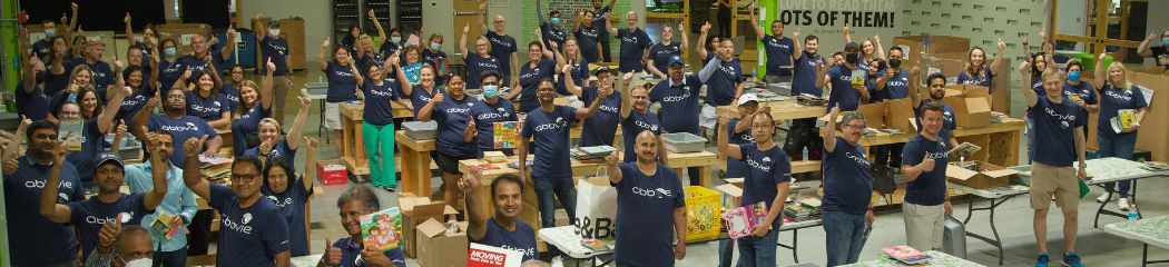 Corporate volunteer header