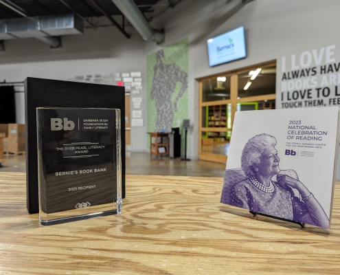 Dyer Pearl Literacy Award close up