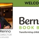photo of Jenna Renno - text: meet Jenna Renno, Executive Director of Bernie's Book Bank Milwaukee