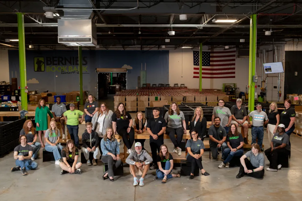 The Bernie's Book Bank Team