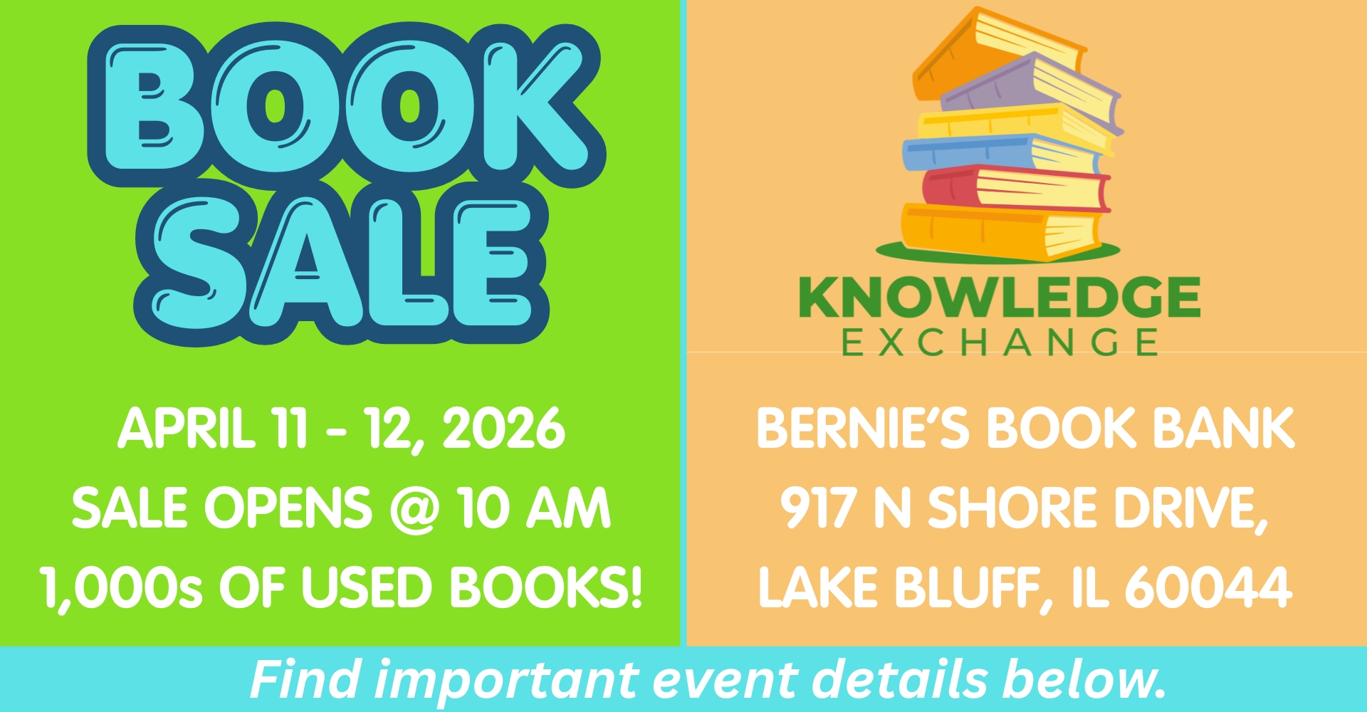 Knowledge Exchange Used Book Sale