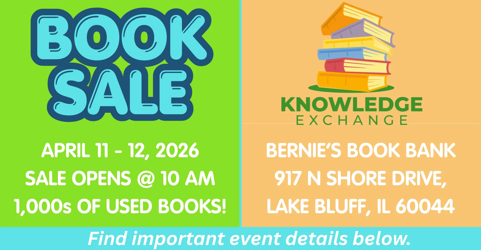 Knowledge Exchange Used Book Sale