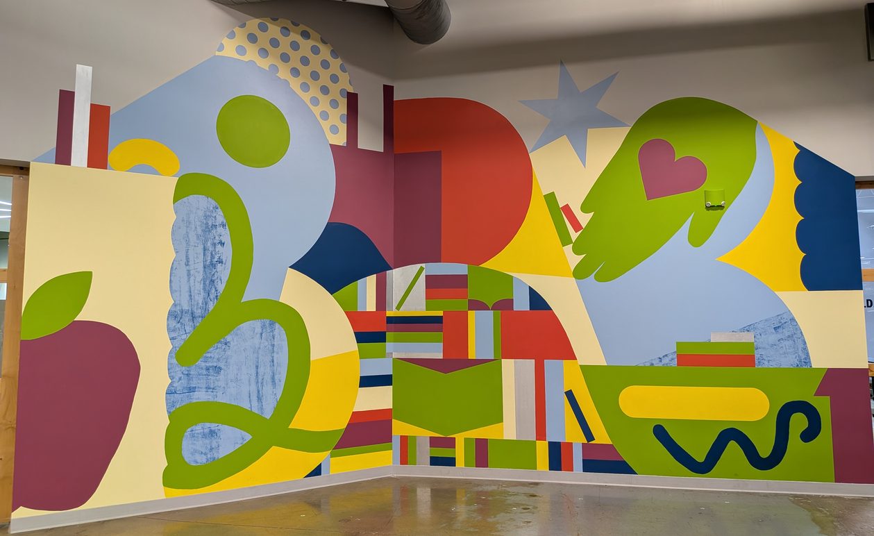 Bernie's Book Bank Chicagoland Mural